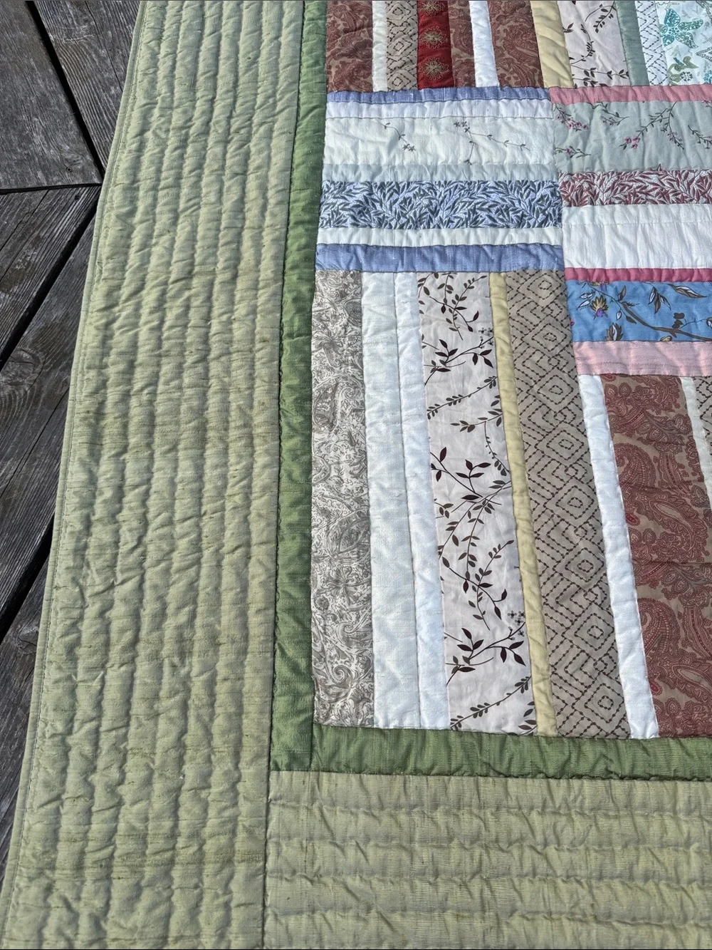 Vintage Patchwork PotteryBarn Comforter